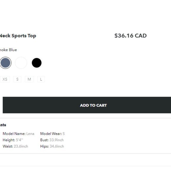 Halara Round Neck Sports Long Sleeve Top Shirred Sides Smoke Blue Small - Picture 2 of 6